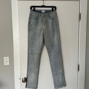 Mudpie Split hem jeans size medium